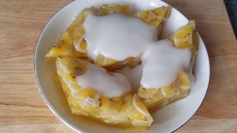 Cách làm bánh chuối hấp bột năng thơm ngon cực đơn giản tại nhà