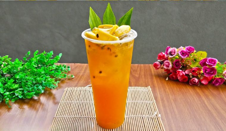 Cách làm trà mít chanh dây giải nhiệt mùa nắng nóng