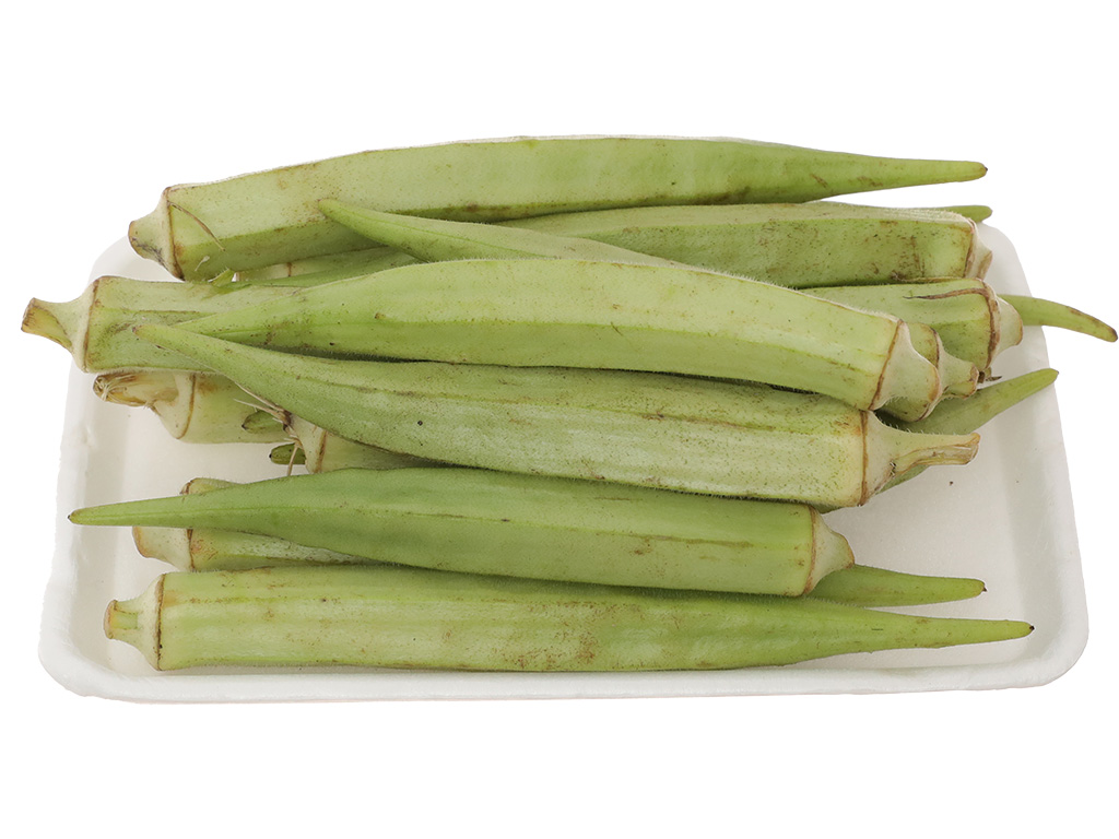 Đậu bắp khay 250g (12 - 18 trái) 17