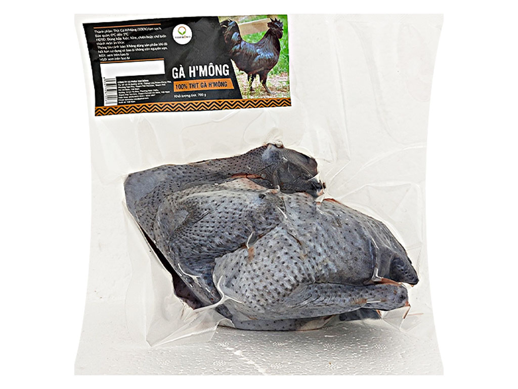Gà H'Mông nguyên con từ 700gr - 900gr/con 2