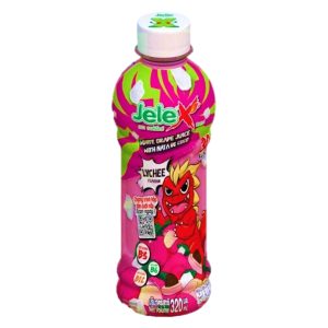 Nước ép có thạch dừa Jele X hương vải 320ml