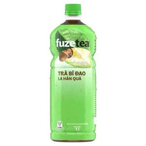 Trà bí đao Fuze Tea la hán quả chai 1 lít