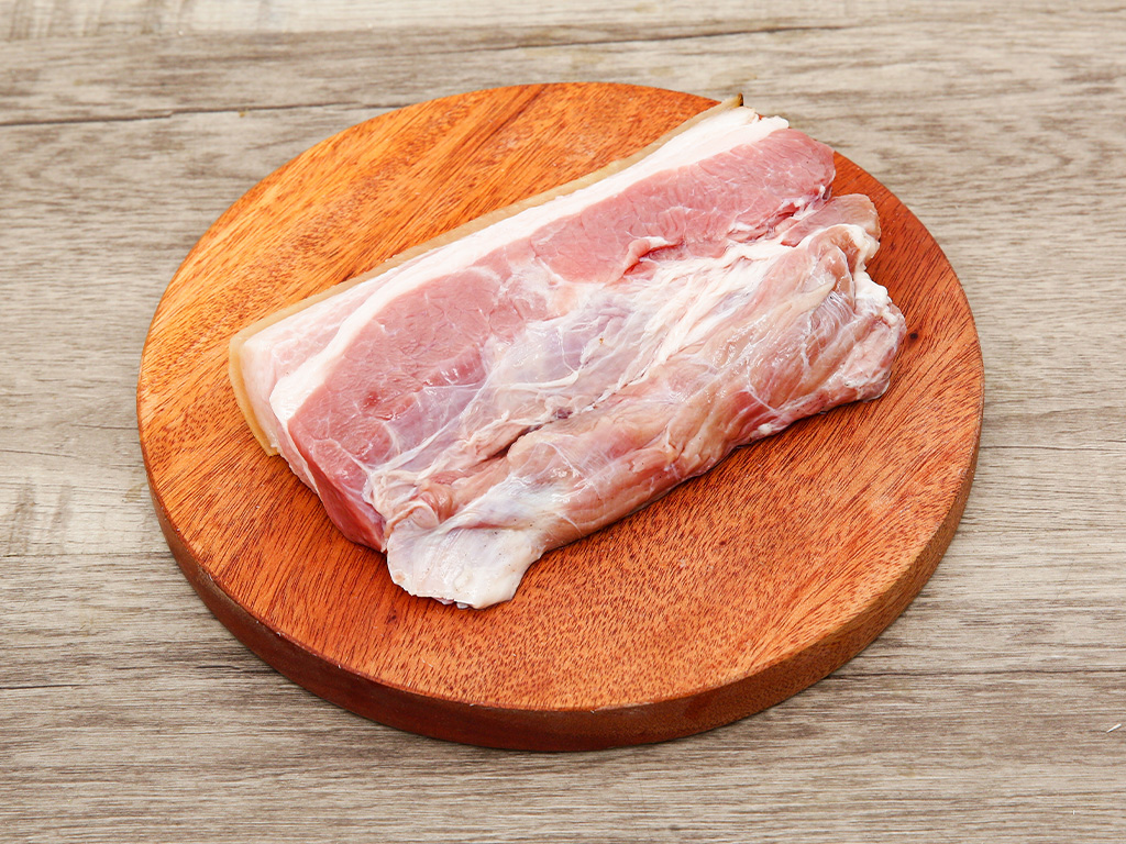 Thịt ba rọi heo rừng lai 250g 5