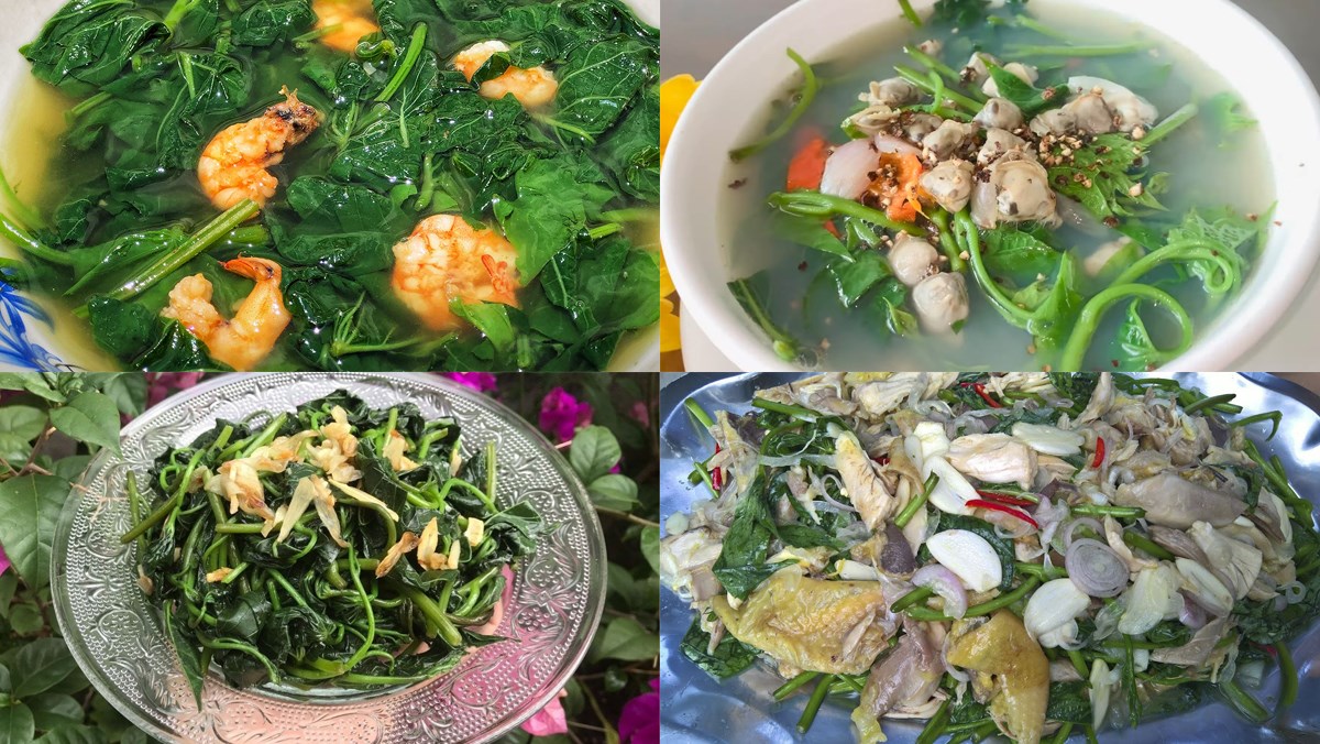 Tổng hợp 12 món ngon từ rau lang thơm lừng, đậm đà cực đưa cơm