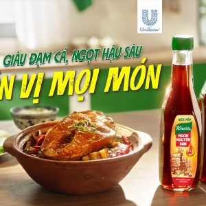 Nước mắm cá cơm than Knorr 15 độ đạm chai 242ml