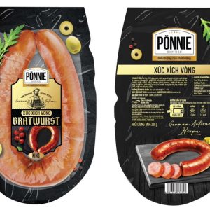 Xúc xích vòng Ponnie gói 200g