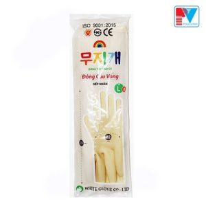Găng tay cao su dài Đông c.vồng size L