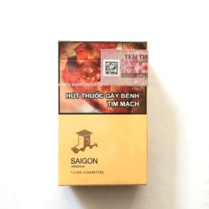 Thuốc lá Sài Gòn vàng/10 bao