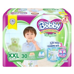 Bỉm - tã quần Bobby cỡ đại Size XXL/4b