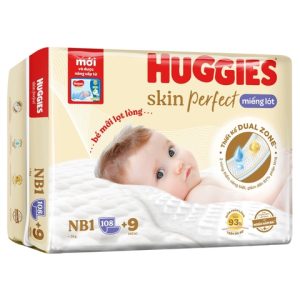 Miếng lót Huggies NB1 cỡ đại/4b*(108+6 miếng)
