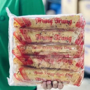 Bánh tráng mắm ruốc Trung Trang/24 bịch*10 cái