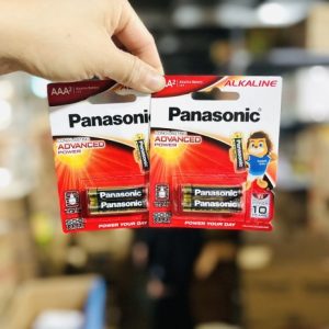 Pin điều khiển (đóng vỉ) AAA Panasonic/12 vỉ*2cái