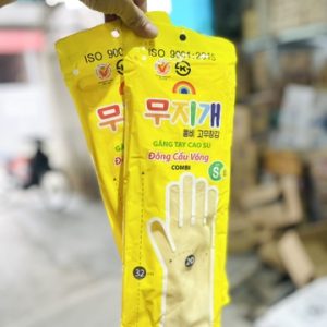Găng tay c.su ngắn Đông c.vồng size S