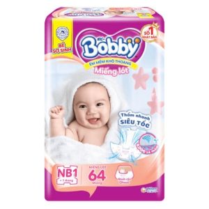 Miếng lót Bobby NB1/8b*64 miếng