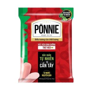Xúc xích Ponnie vị heo gói to 175g/20