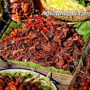 Khô Bò Tỏi Ớt