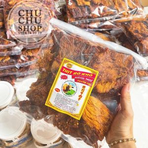 Khô Bò Giòn Cay Hồng Ngự (gói 500gr)