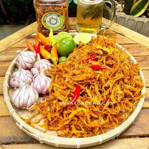 Khô Mực Sợi Tẩm Vị