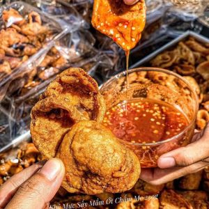 Mực giòn sấy mắm ớt