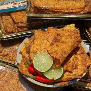 Khô Mực Cán Mắm Ớt
