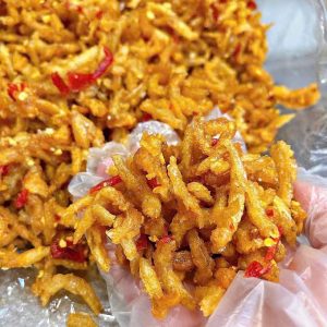 Cá Cơm Chiên Mắm Tỏi