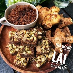 Trà lài gừng đường nâu