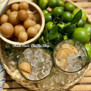 Chanh muối ngâm đường phèn