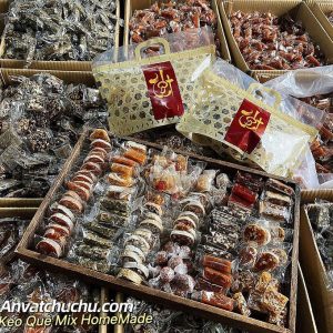 🍬 GIỎ KẸO QUÊ MIX - HOMEMADE 🍬