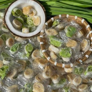 Kẹo Dừa Non Cuộn Mix 2 vị