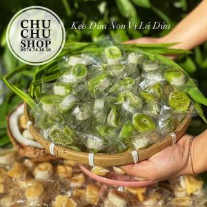 Kẹo Dừa Non (vị lá dứa)