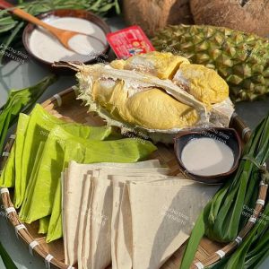 Bánh Phồng Sữa Sầu Riêng
