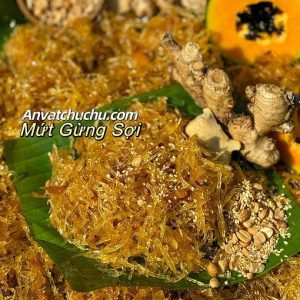 Mứt Gừng Sợi
