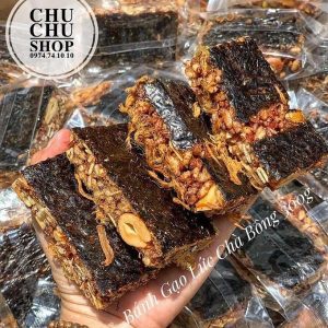 Thanh Gạo Lứt Rong Biển Chà Bông