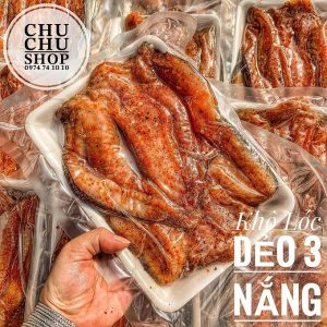 Khô cá lóc dẻo 3 nắng